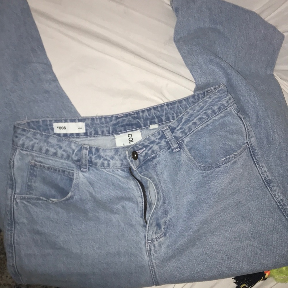 ASOS Collusion Mom Jeans light wash